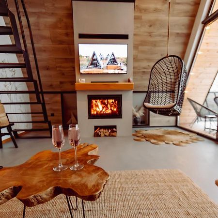 A-By The Lake - Private A Frame Villas Caciulati Exteriör bild