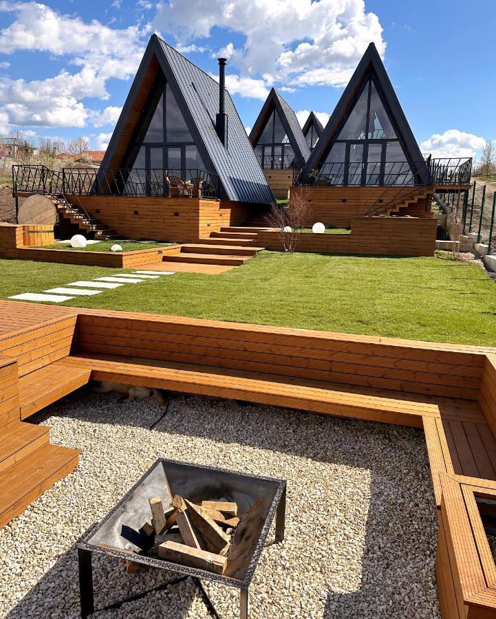 A-By The Lake - Private A Frame Villas Caciulati Exteriör bild
